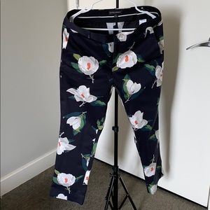 Banana republic flower print pants (Ryan 10p)